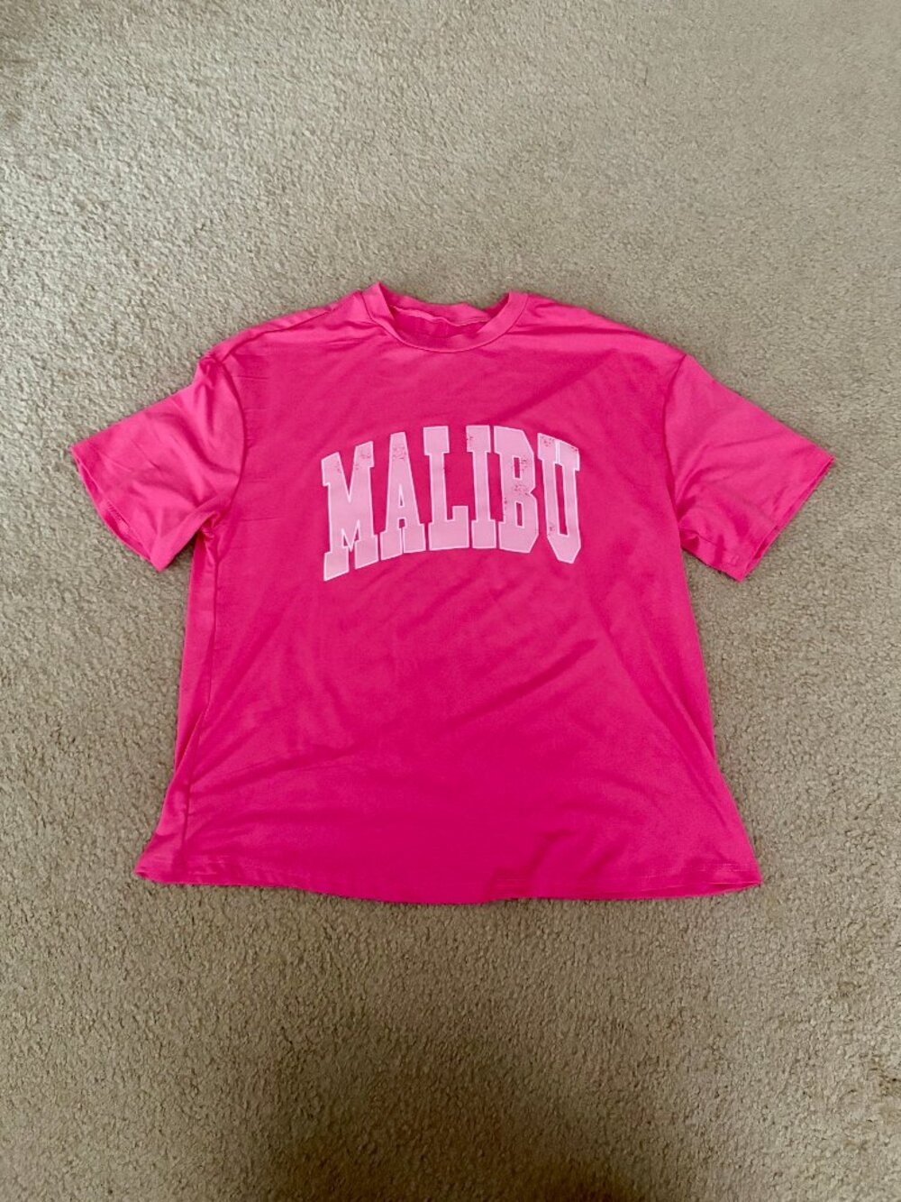 Shein Women's Small Pink Malibu T-Shirt